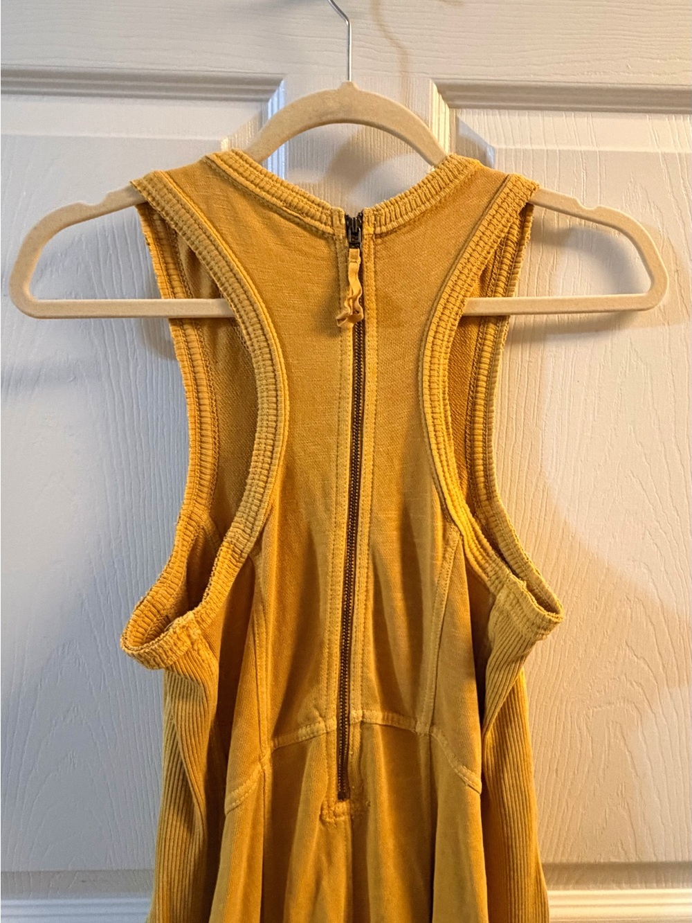 Daily Practice by Anthropologie Mustard Utility Cargo Jumpsuit XXS NWT $108 - Picture 8 of 8